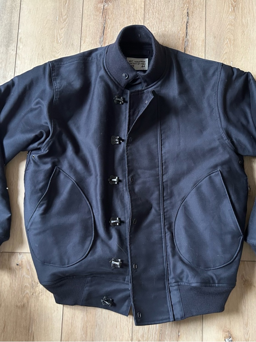 Men's US Navy Deck Hook Jacket - LG